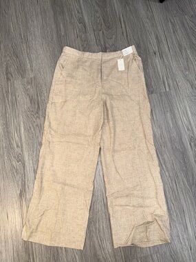 Abercrombie & Fitch Wide-Leg Linen pants